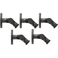 Sanus WMS5B Tilt & Swivel Speaker Mounts 5 Pcs. Black